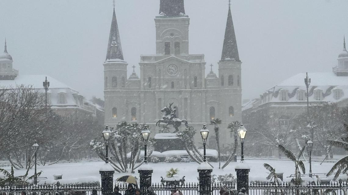 A year later: Remembering when the Bayou Blizzard blanketed New Orleans in white