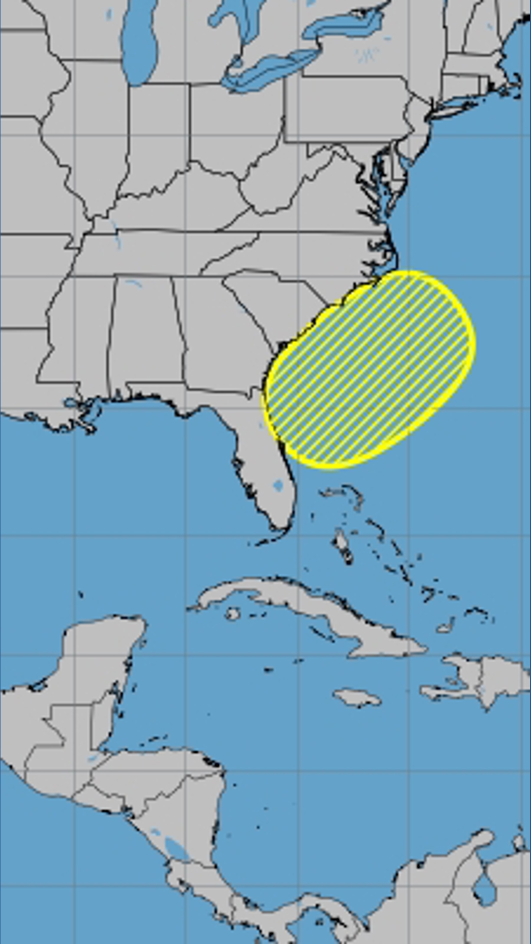 NHC: Low pressure system off Southeast coast, low chance of development ...