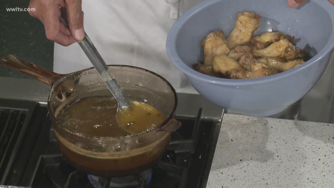 Recipe: Chef Kevin Belton's Oven Baked Tequila Lime Chicken Wings | wwltv.com