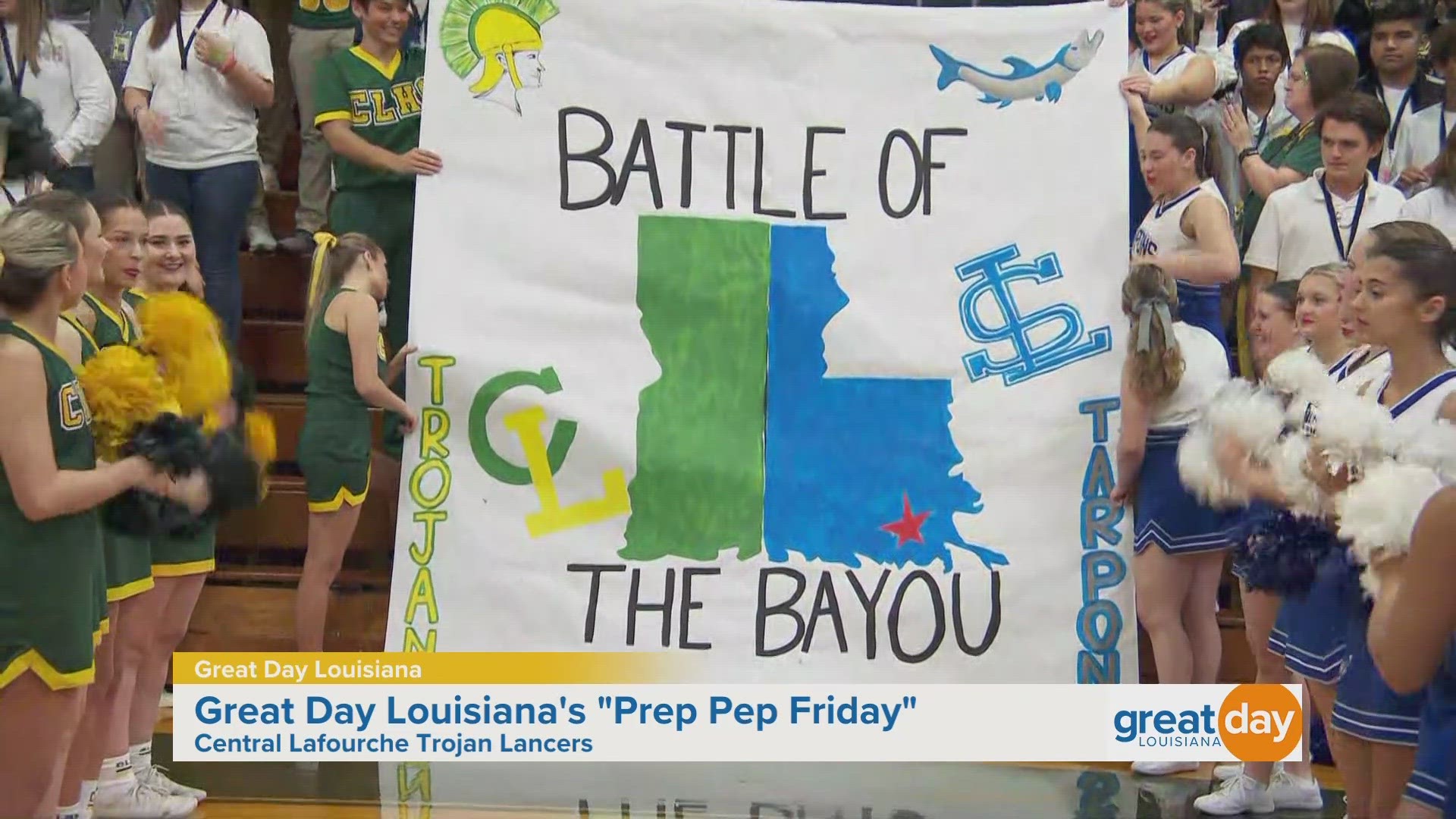 We went to Lafourche Parish to check out the rivalry between Central Lafourche and South Lafourche High Schools.