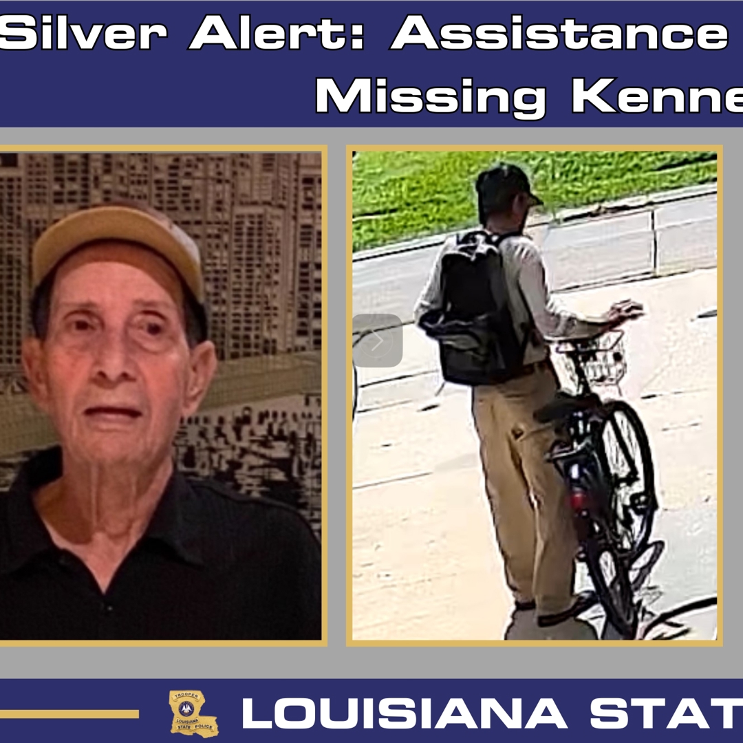 State Police issue Silver Alert for 86-Year-Old Missing in Kenner ...