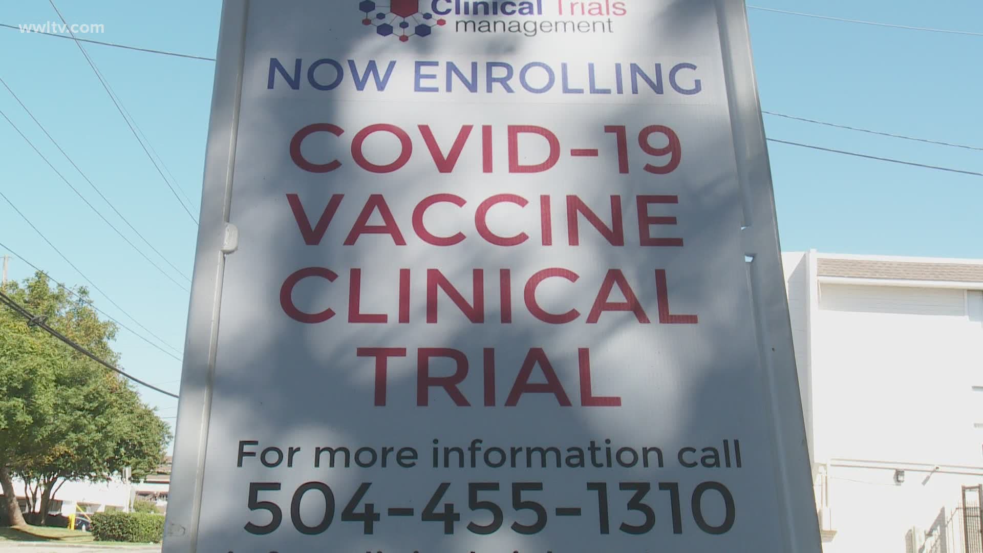 Erica Woodley is one of 150 people signed up for the trial to test the Coronavirus vaccine.