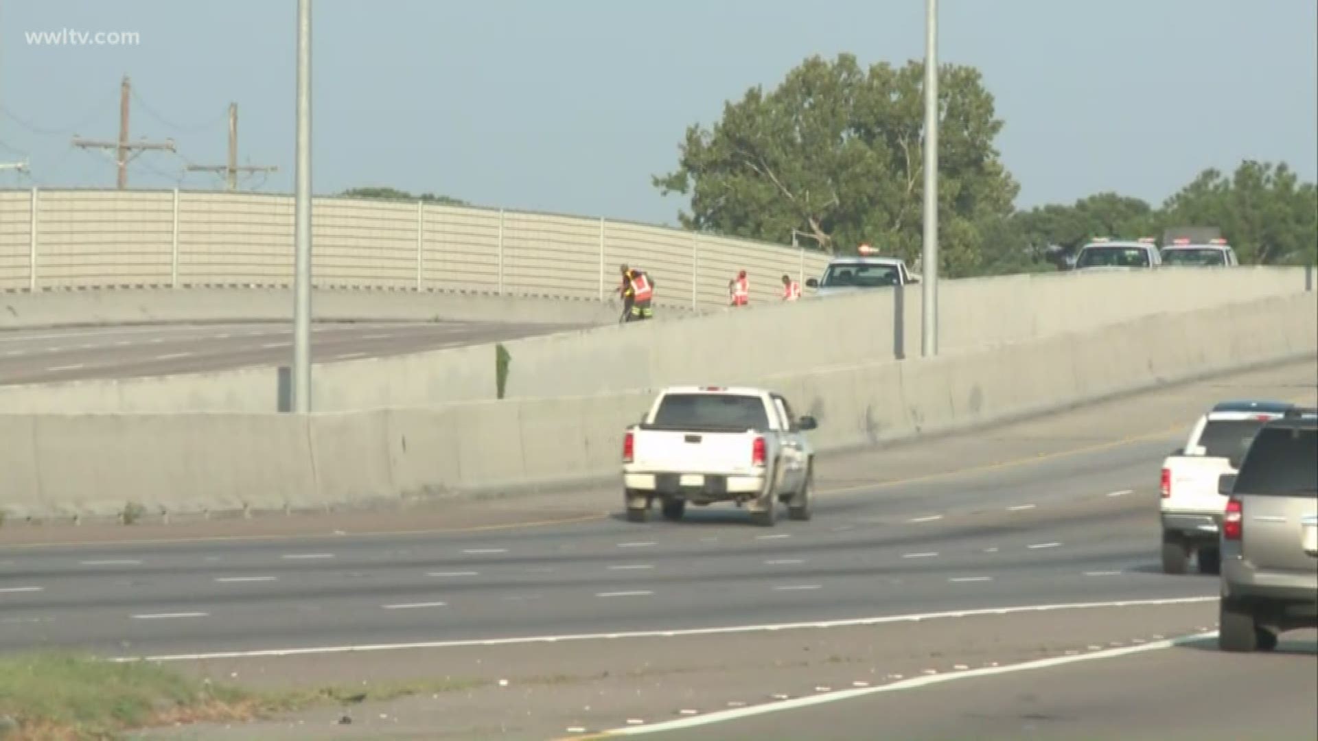 All eastbound lanes on Interstate 10 were closed in Jefferson Parish after a multi-vehicle crash Wednesday morning.

Louisiana State Police tell WWL-TV that the crash happened shortly before 6:30 a.m. and involved an 18-wheeler.