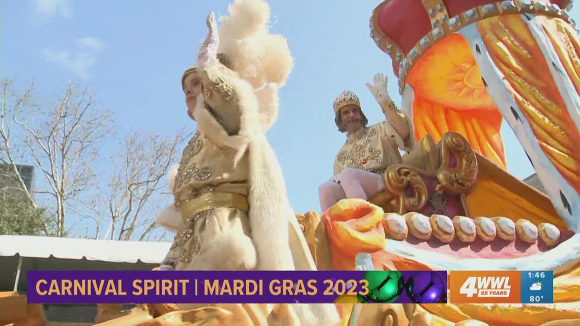 Mayor Cantrell toasts Rex, King of Carnival 2023