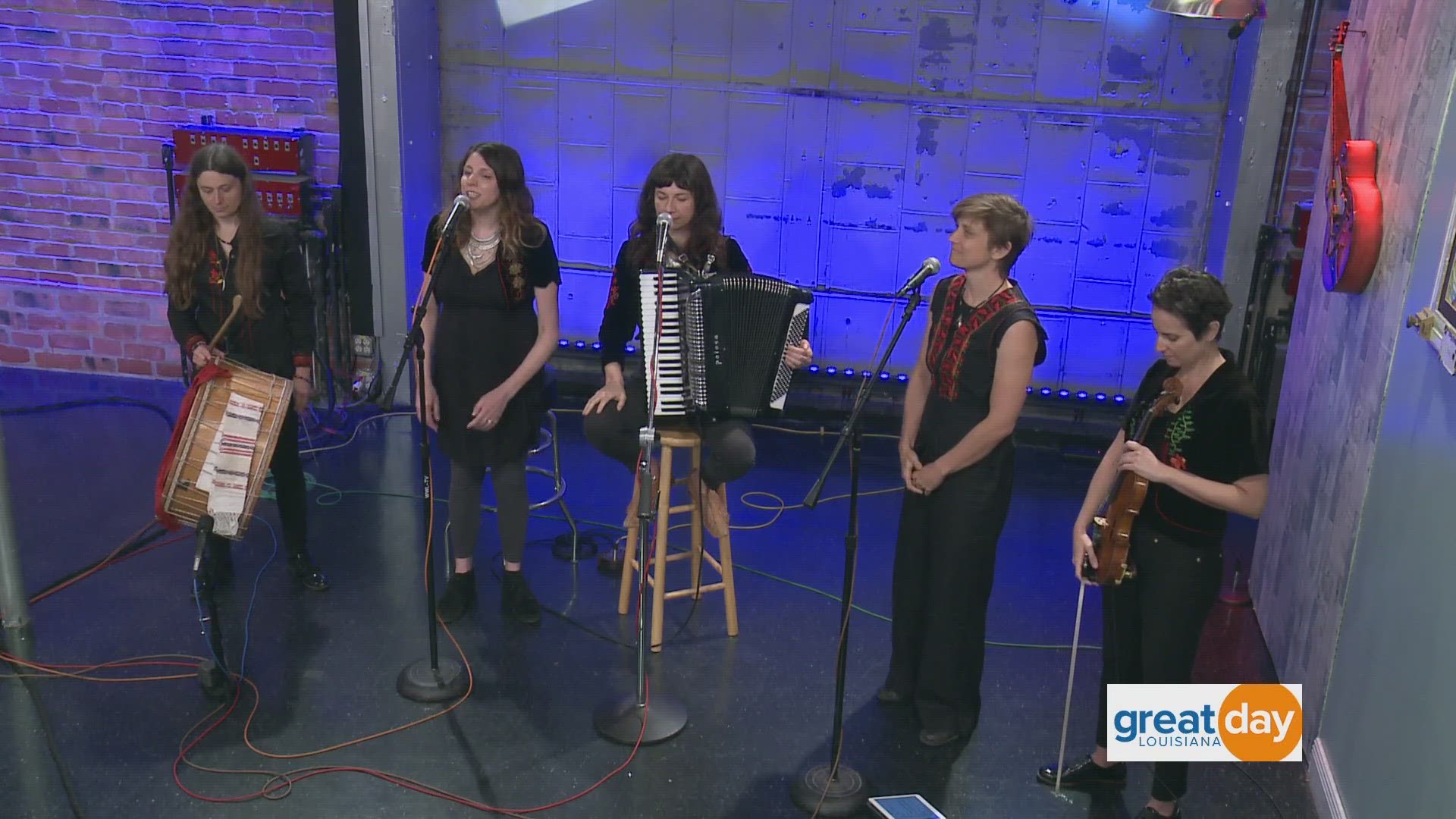 Blato Zlato stops by the Chip Forstall Sound Stage to talk about their first Jazz Fest performance and share some Bulgarian Folk Music.