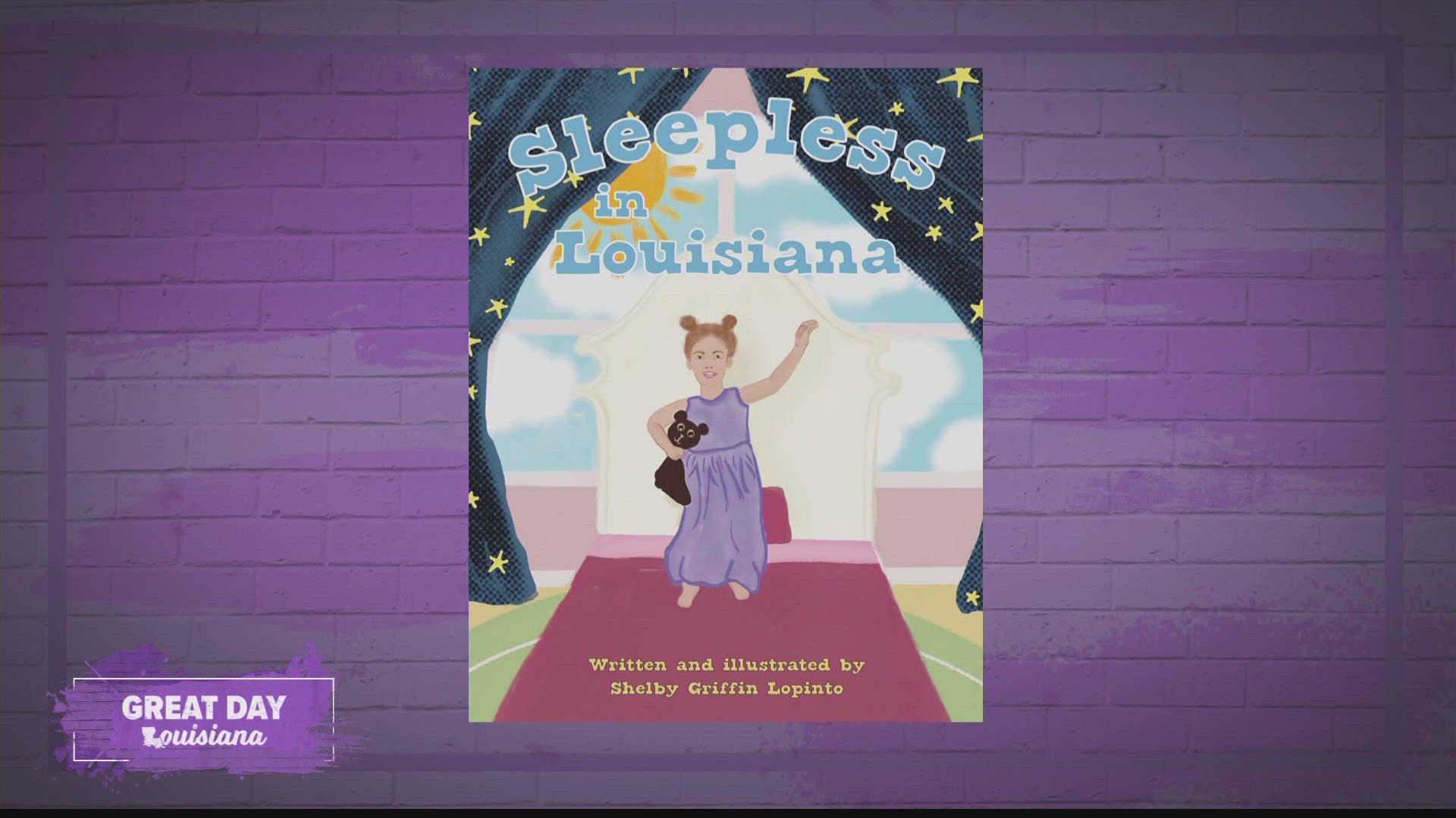 Author Shelby Lopinto shares how her daughter inspired her children's book, "Sleepless In Louisiana."