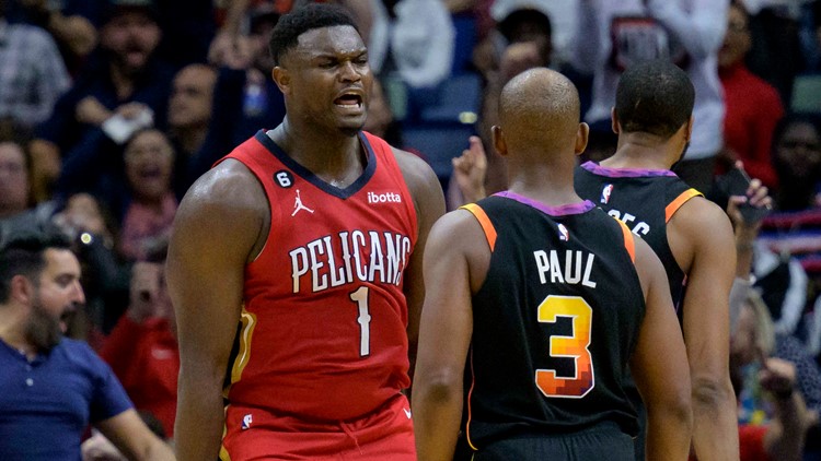 Williamson's 35 points lift Pelicans past Suns for 6th straight win