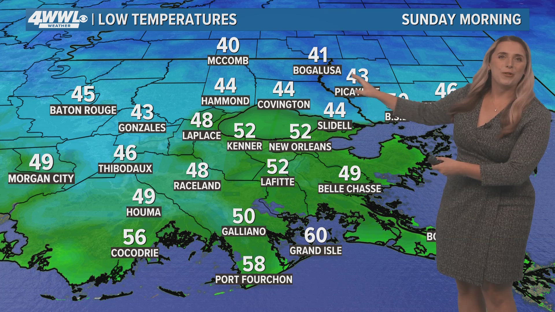 Meteorologist Alexa Trischler says expect a warm Thanksgiving and prepare for a chilly Black Friday as another cold front approaches.