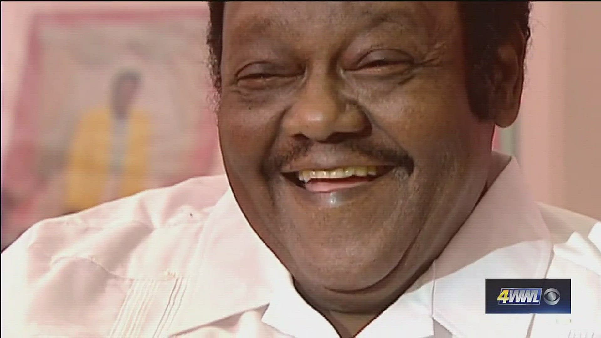 WWL-TV wanted to celebrate Fats Domino's life on what would have been his 90th birthday.