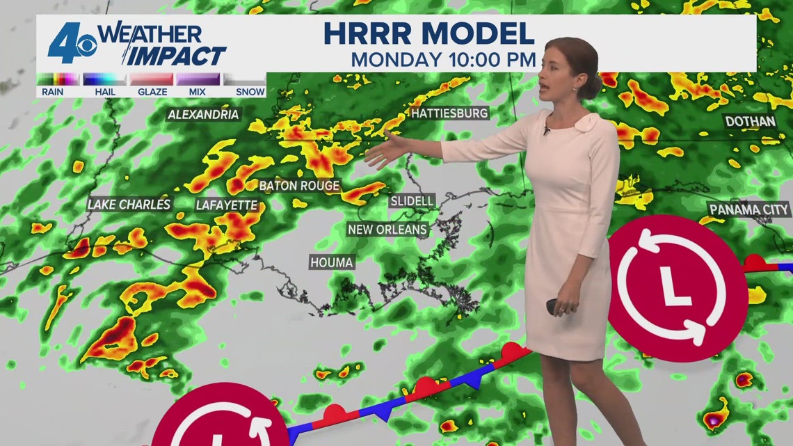 New Orleans Weather: Chilly start to December with a cold rain Monday ...