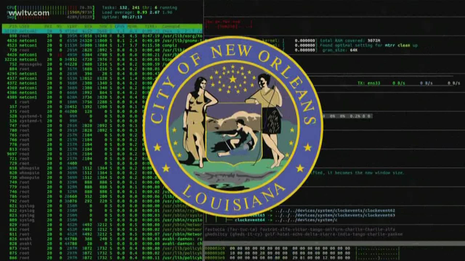 Computer systems owned by New Orleans city government were shut down Friday afternoon after engineers detected unwanted cyber activity.