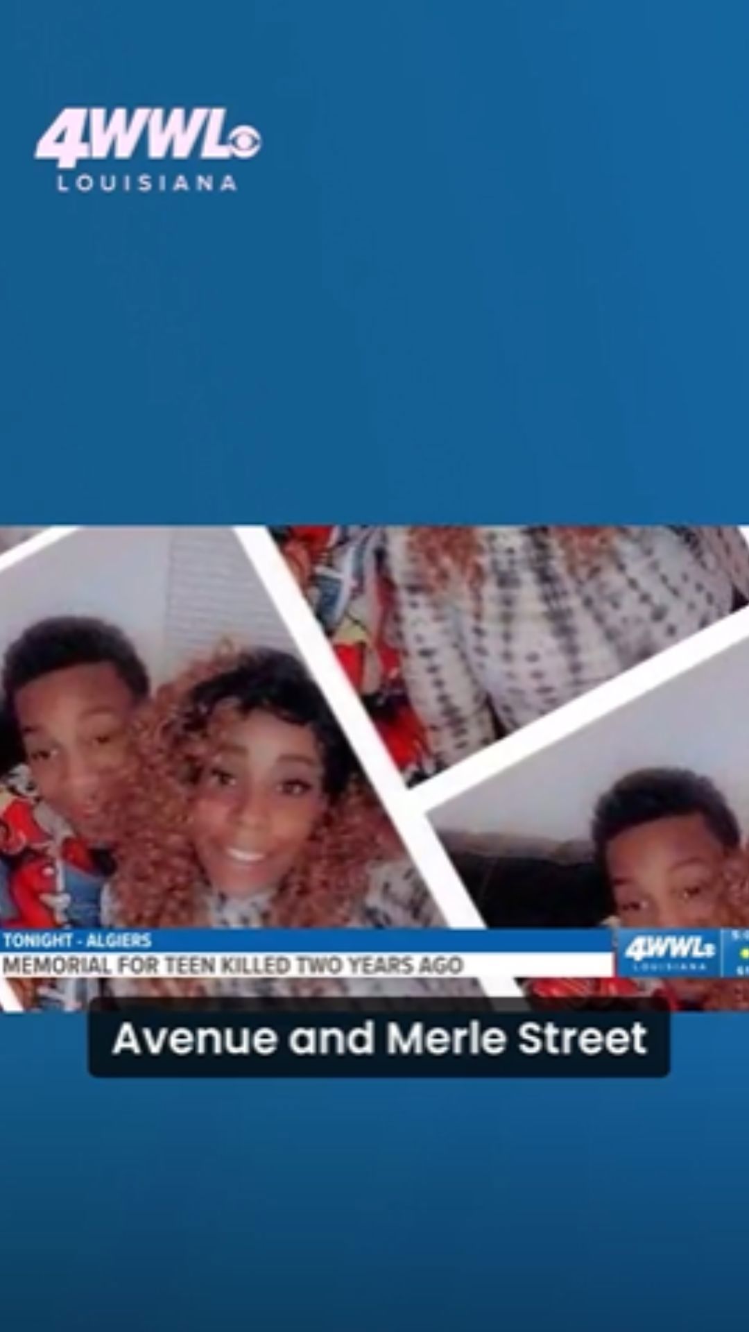 Memorial for teen killed in Algiers two years ago | wwltv.com