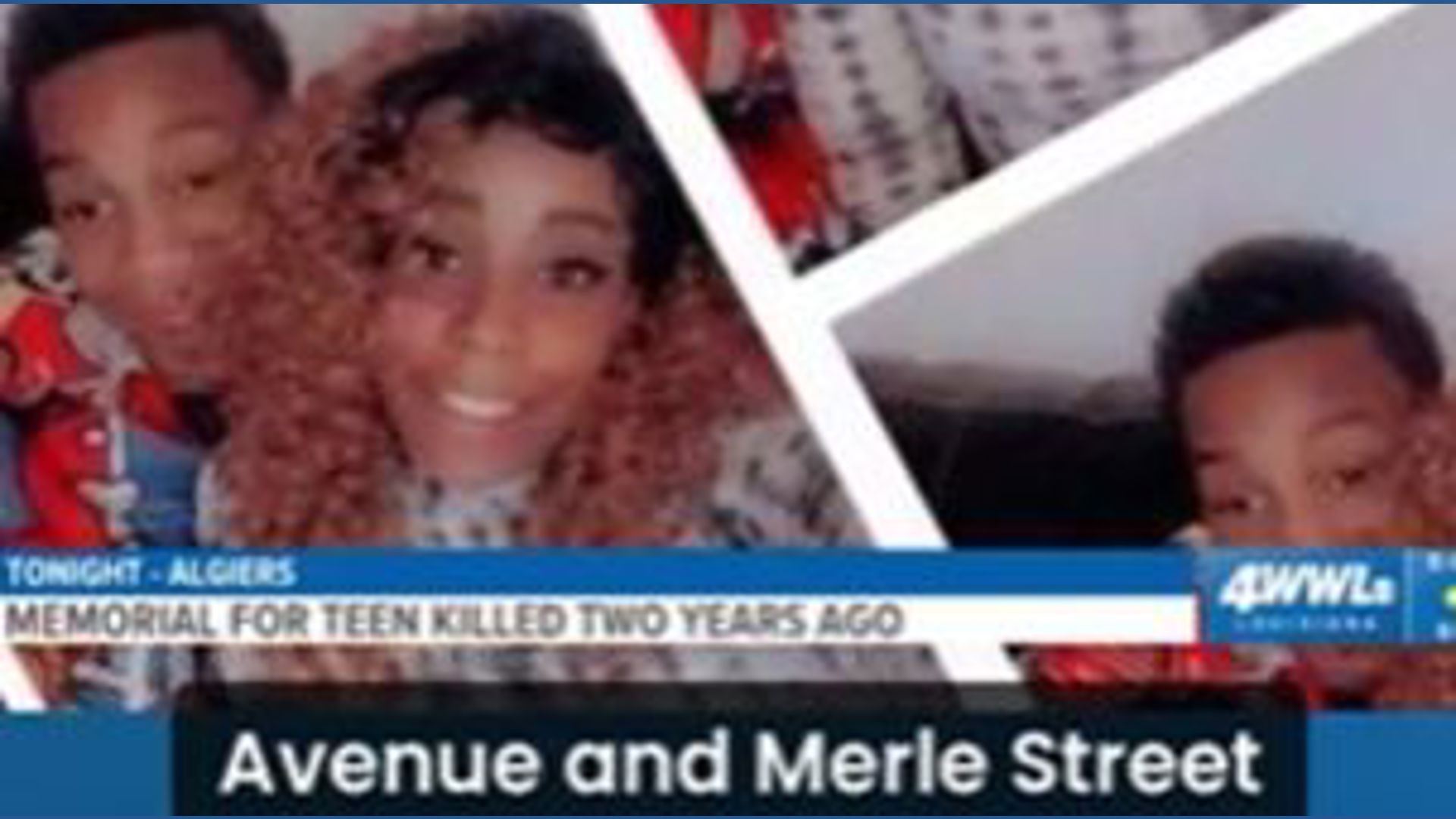 Memorial for teen killed in Algiers two years ago | wwltv.com