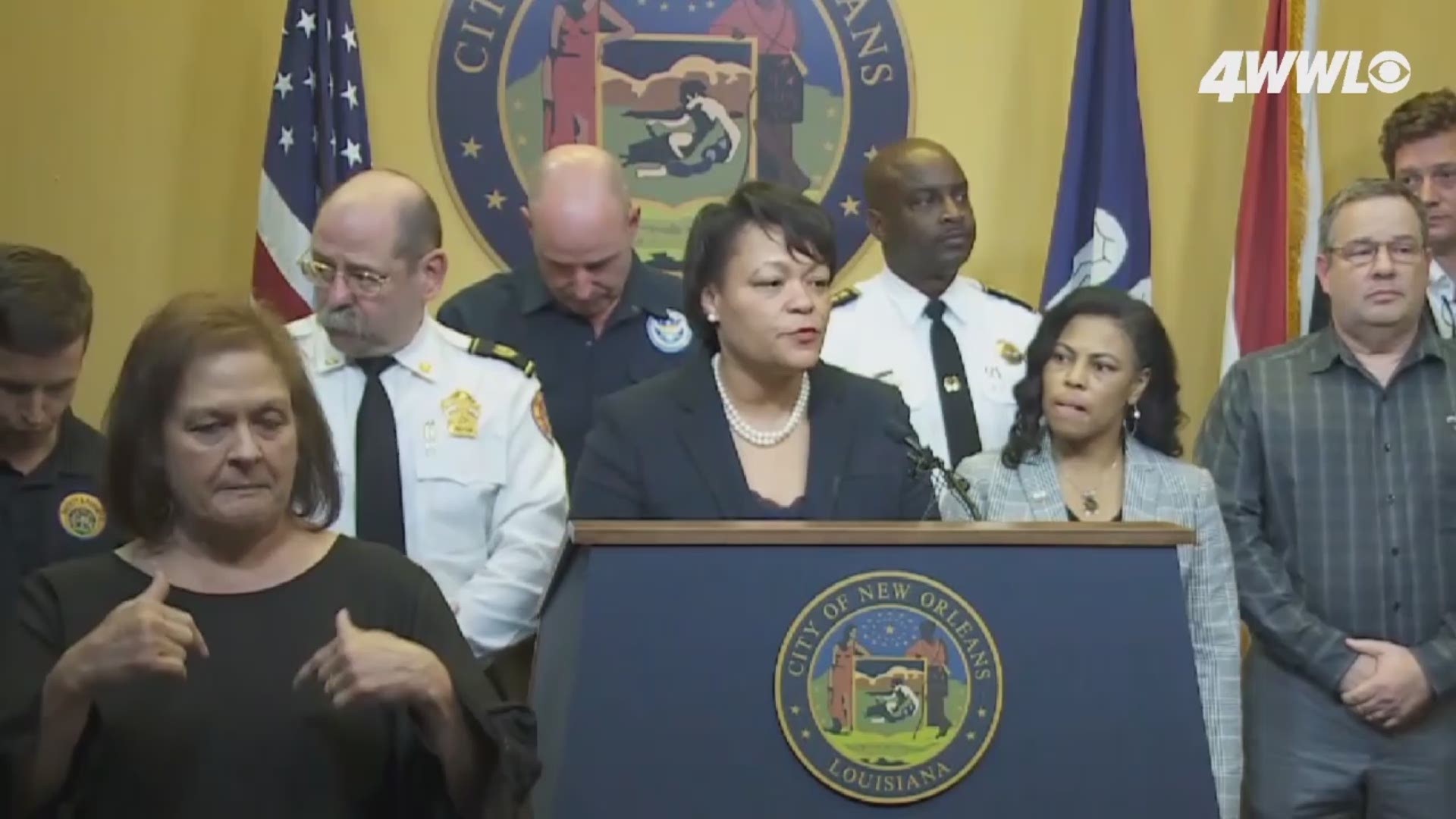 Mayor LaToya Cantrell said that no confidential information was breached.