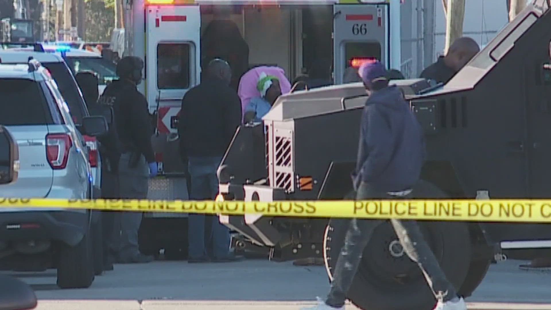 Standoff ends after armed suspect surrenders to SWAT following failed ...