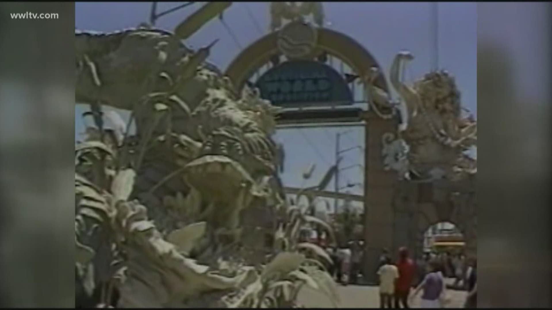 Bill Capo's WWL-TV report on the opening day of the 1984 World's Fair - May 12, 1984.