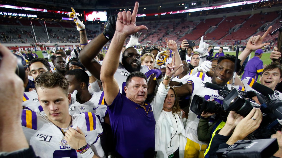 Miller: Ed Orgeron's wild LSU ride is over, and it fittingly ends with a  thrilling Tigers win - The Athletic