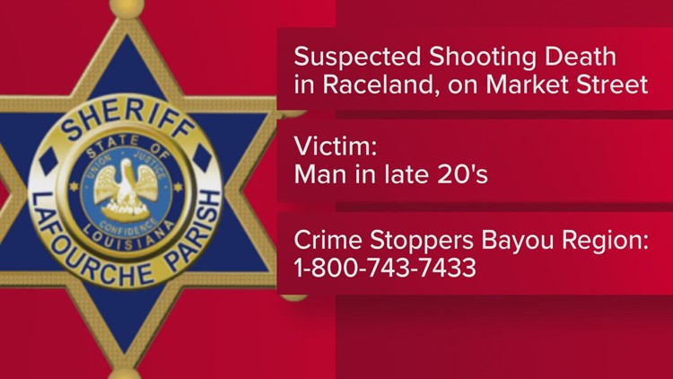 Lafourche police investigating apparent shooting death in Raceland