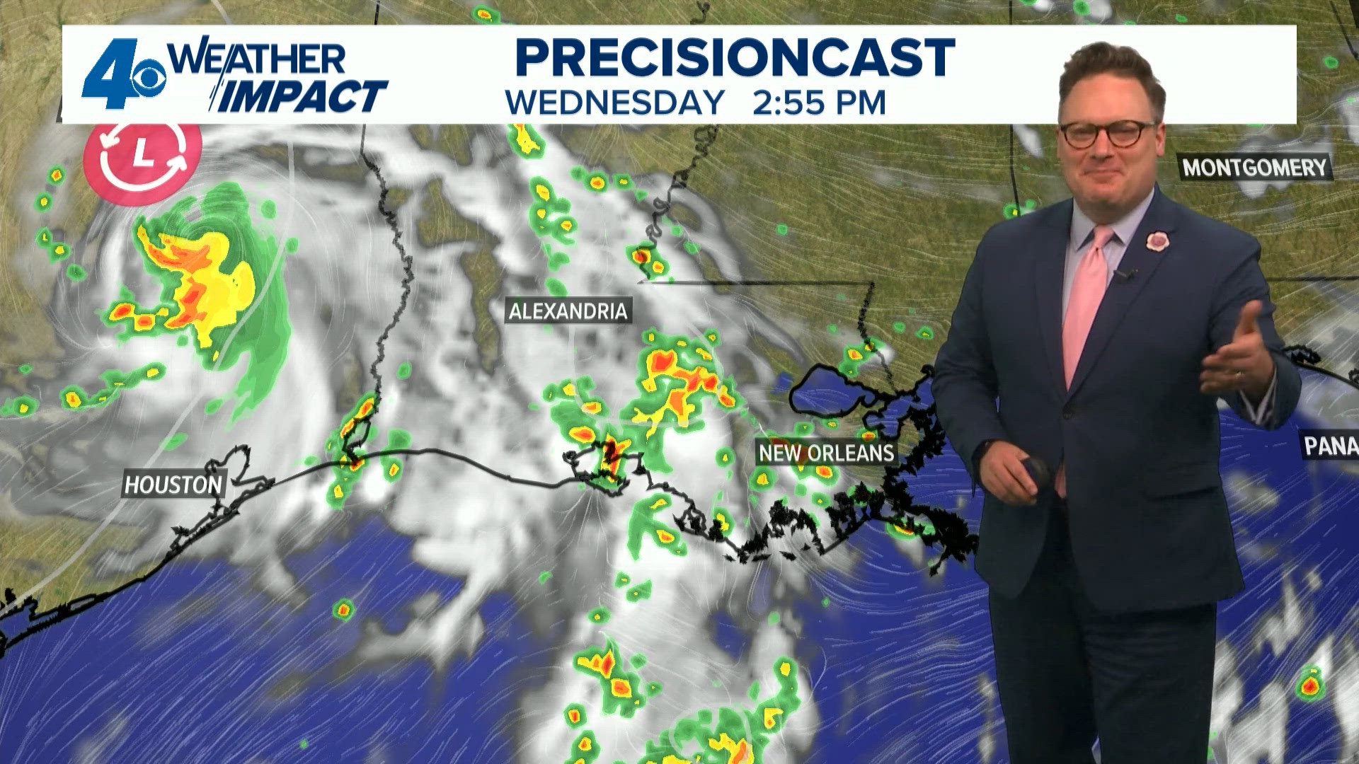 New Orleans Weather 10 p.m. Edouard now depression, chance for scattered showers Wednesday