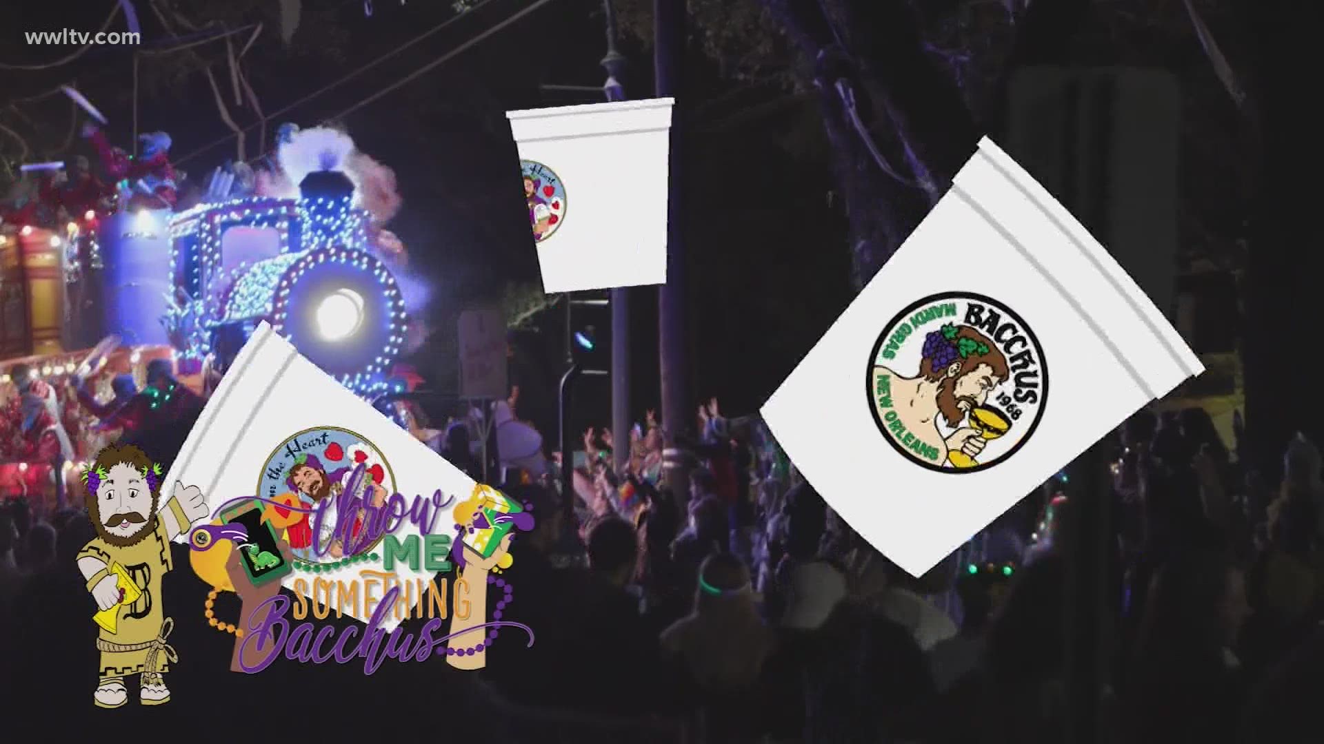 The superkrewe known for its Carnival innovations will introduce an app with a virtual parade and throws, making for a Bacchus experience even amid the pandemic