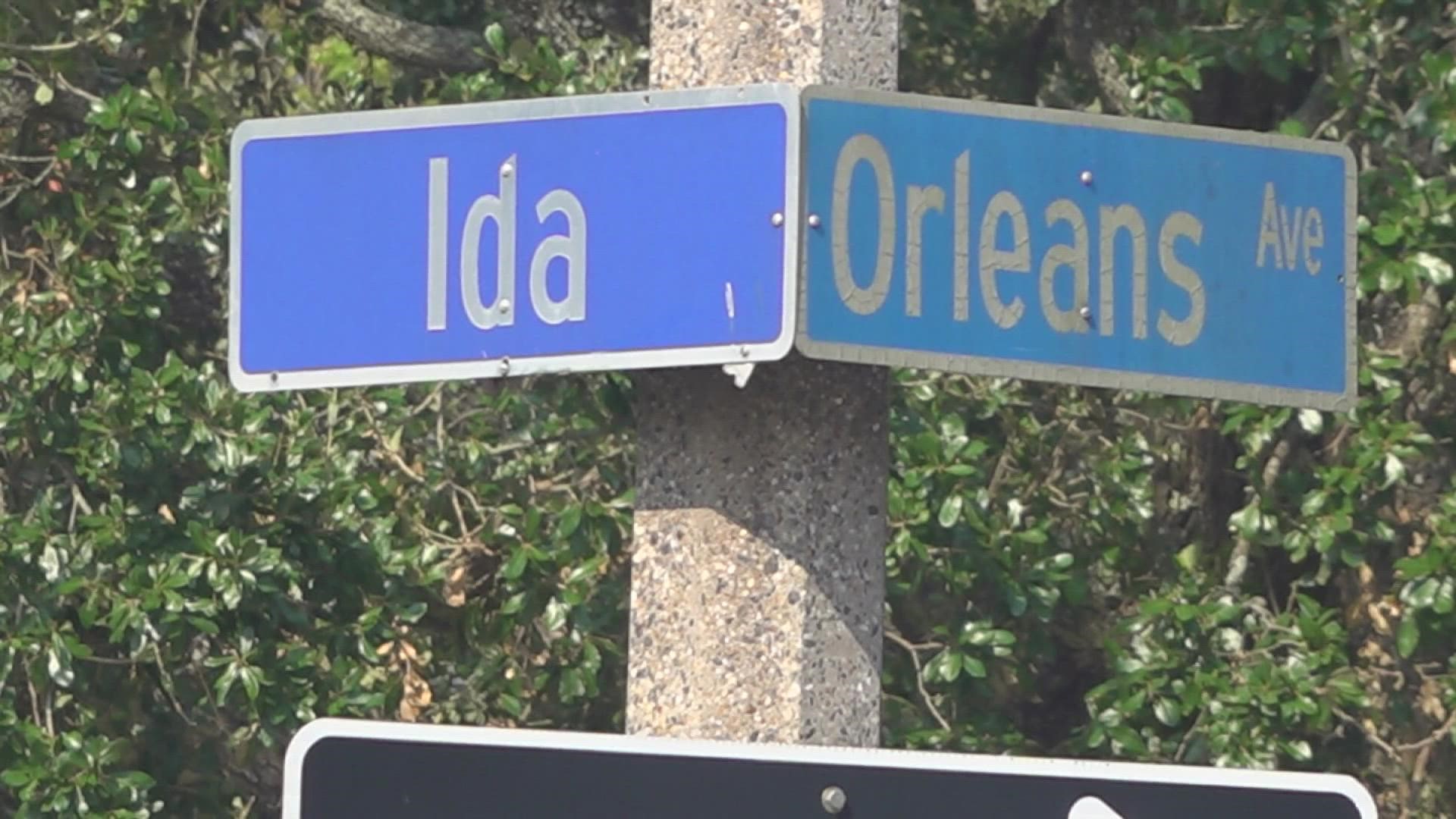 Ida Street is just off Orleans Avenue in the city. The street is about 500 feet long and has a name that, right now, is hard to forget.
