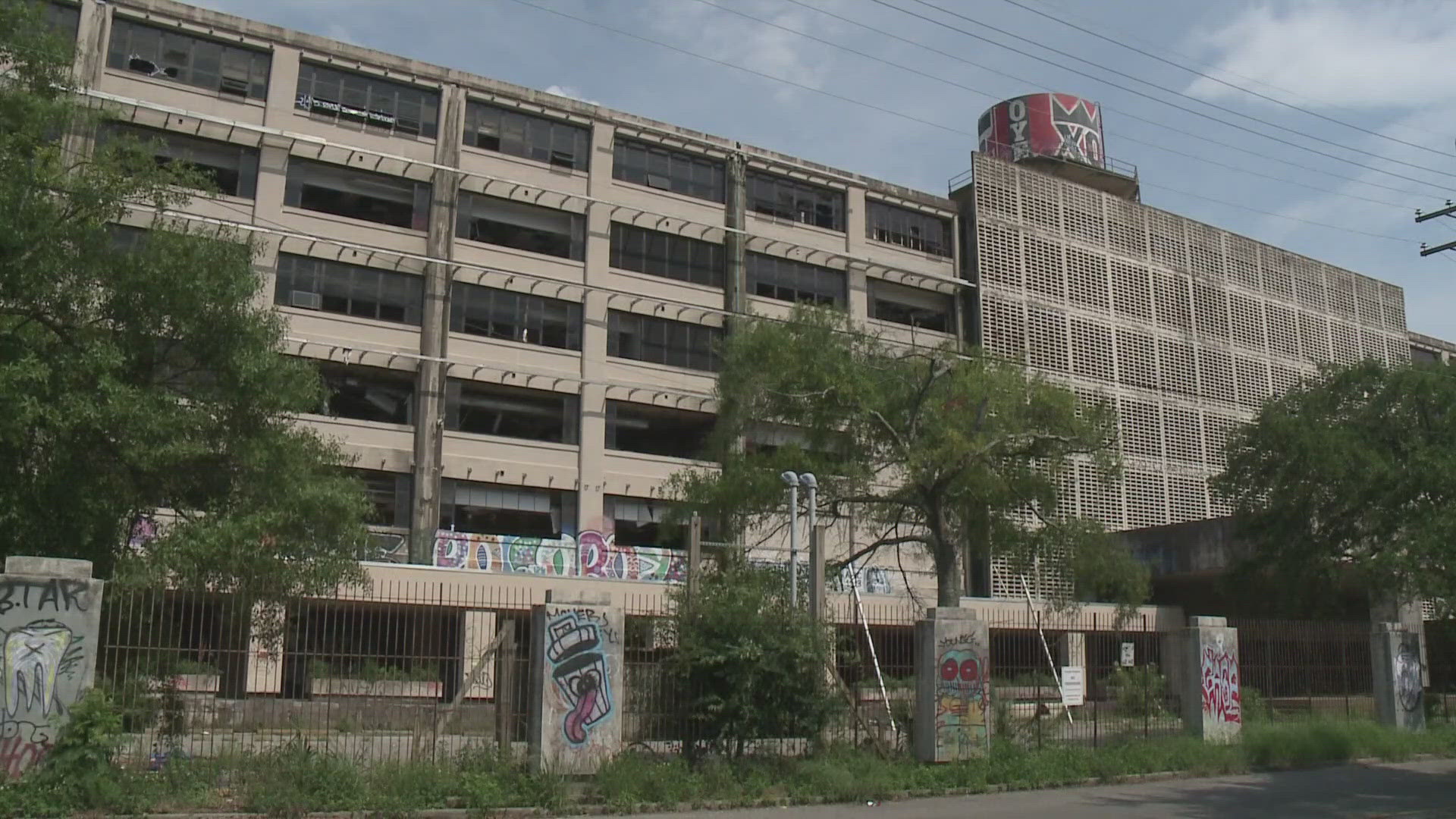 Neighbors say it's been a dangerous eyesore for years, and they're skeptical the renovation will ever proceed.