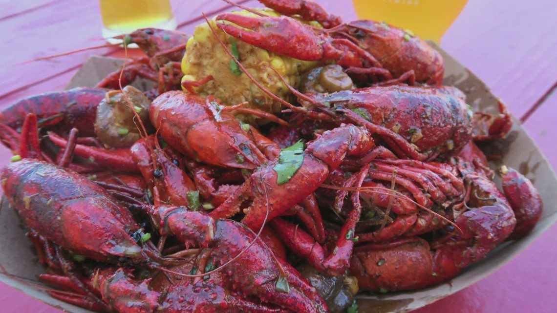 Louisiana crawfish festival boils up some fun