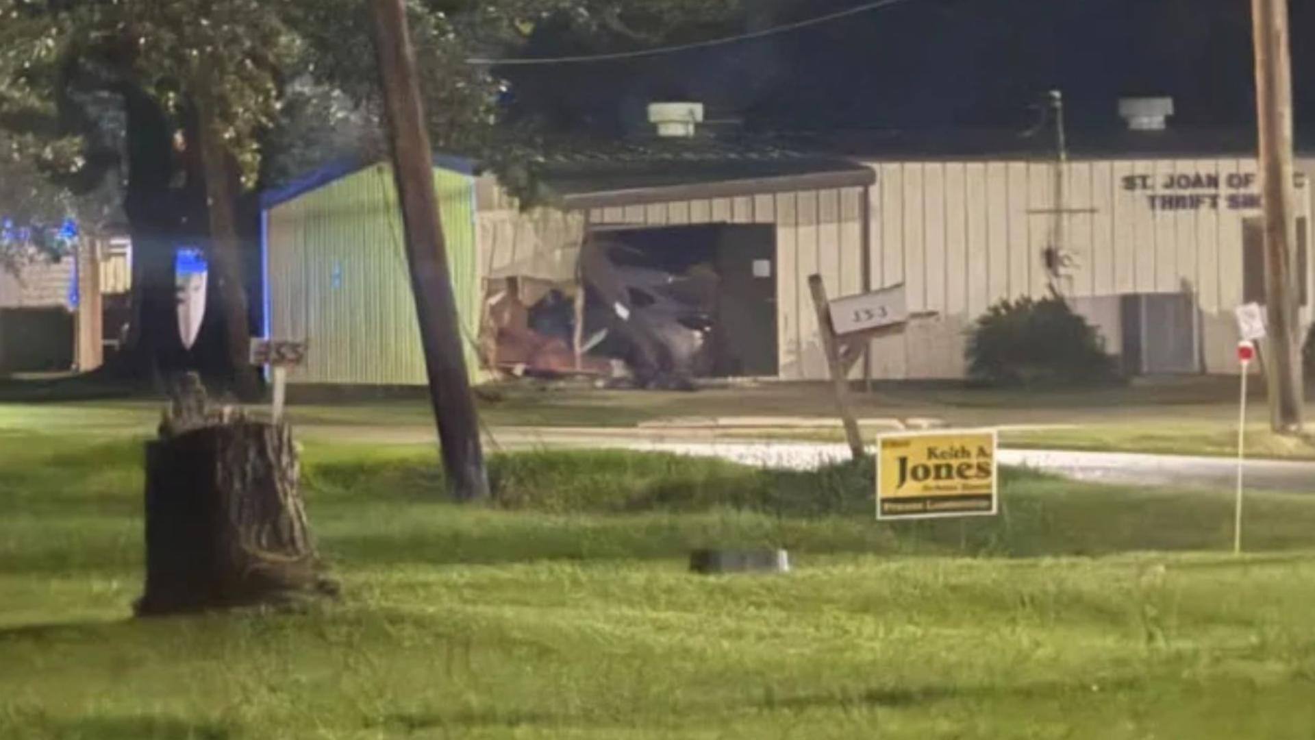 LaPlace man fatally shot before crashing car into thrift store, sheriff ...
