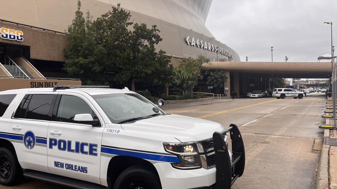 Officer Shoots Man Armed With A Knife Near Superdome Ticket Booth, NOPD ...