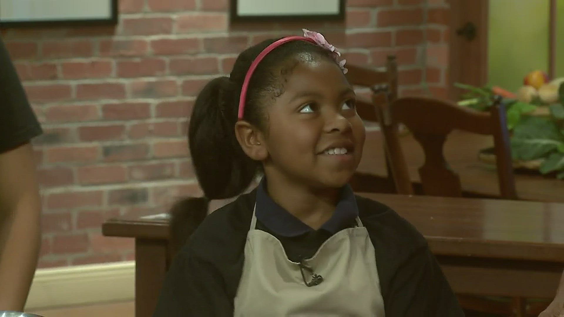 It is a way to teach kids about organization, critical thinking, problem solving and having fun all through baking. Kim Dejan with her daughter Mikaela tells us more about the free baking classes she offers.