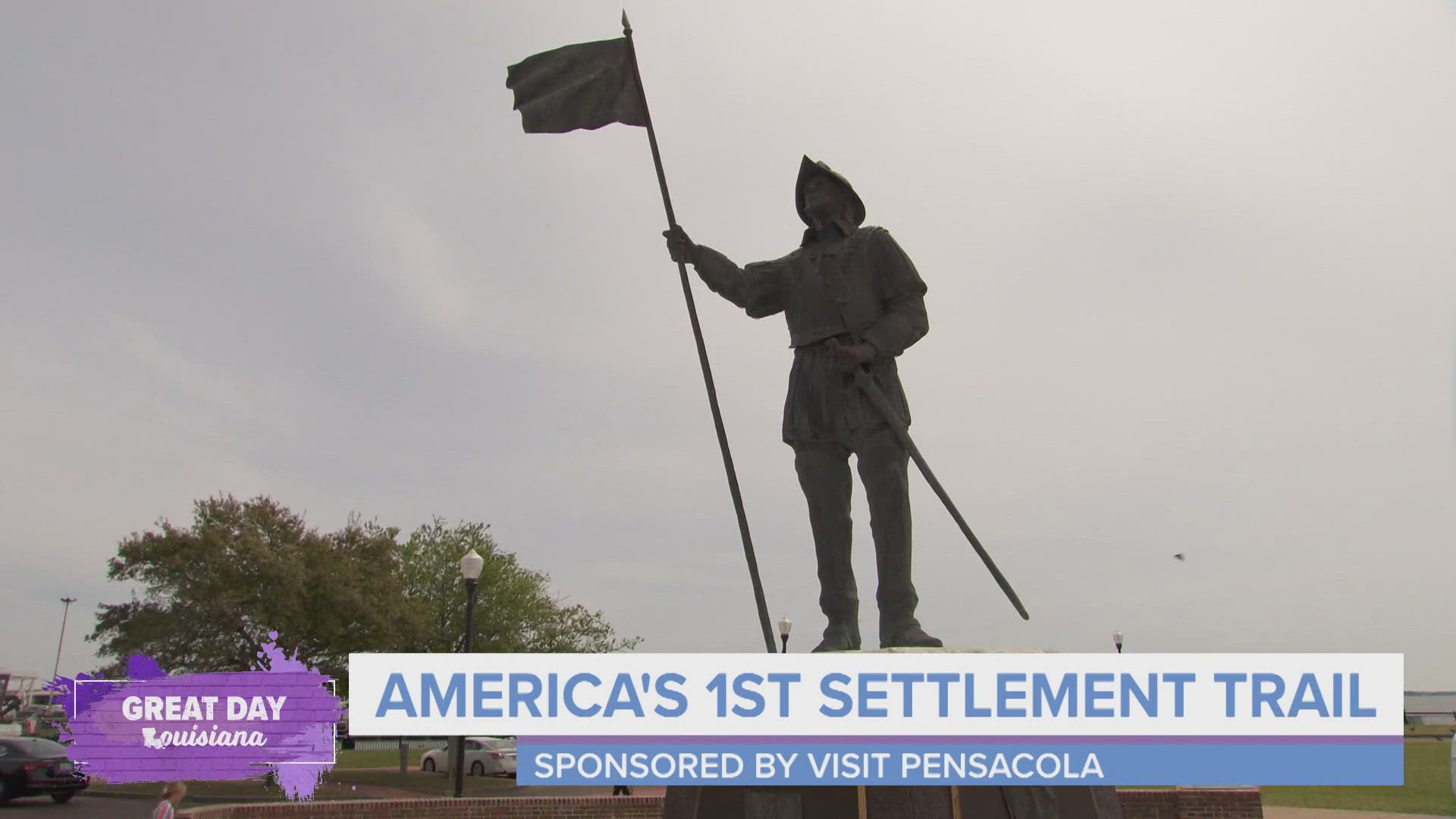 We take a stroll through 500 years of history with Pensacola, Florida's America's First Settlement Trail. Then Malik enjoys food & cocktails at Atlas Oyster House.