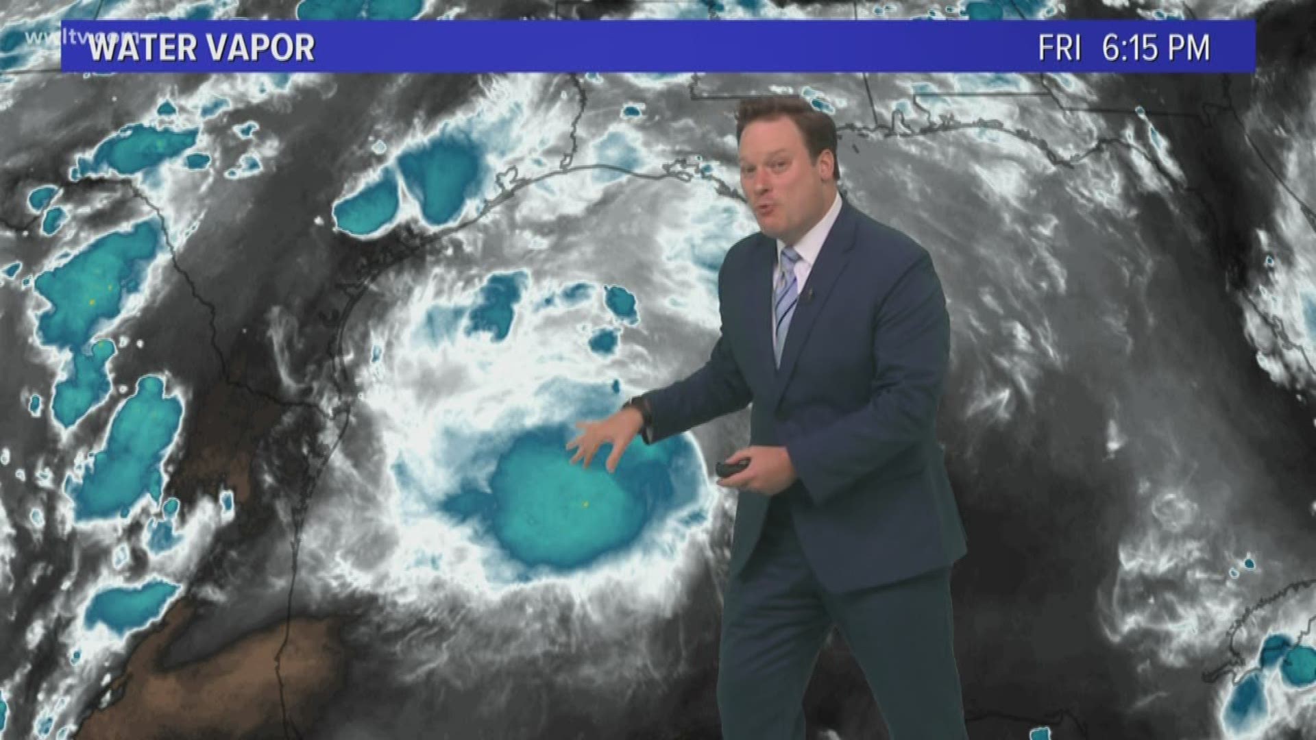 Meteorologist Chris Franklin has a look at the tropical moisture headed our way as well as the more active tropical outlook.