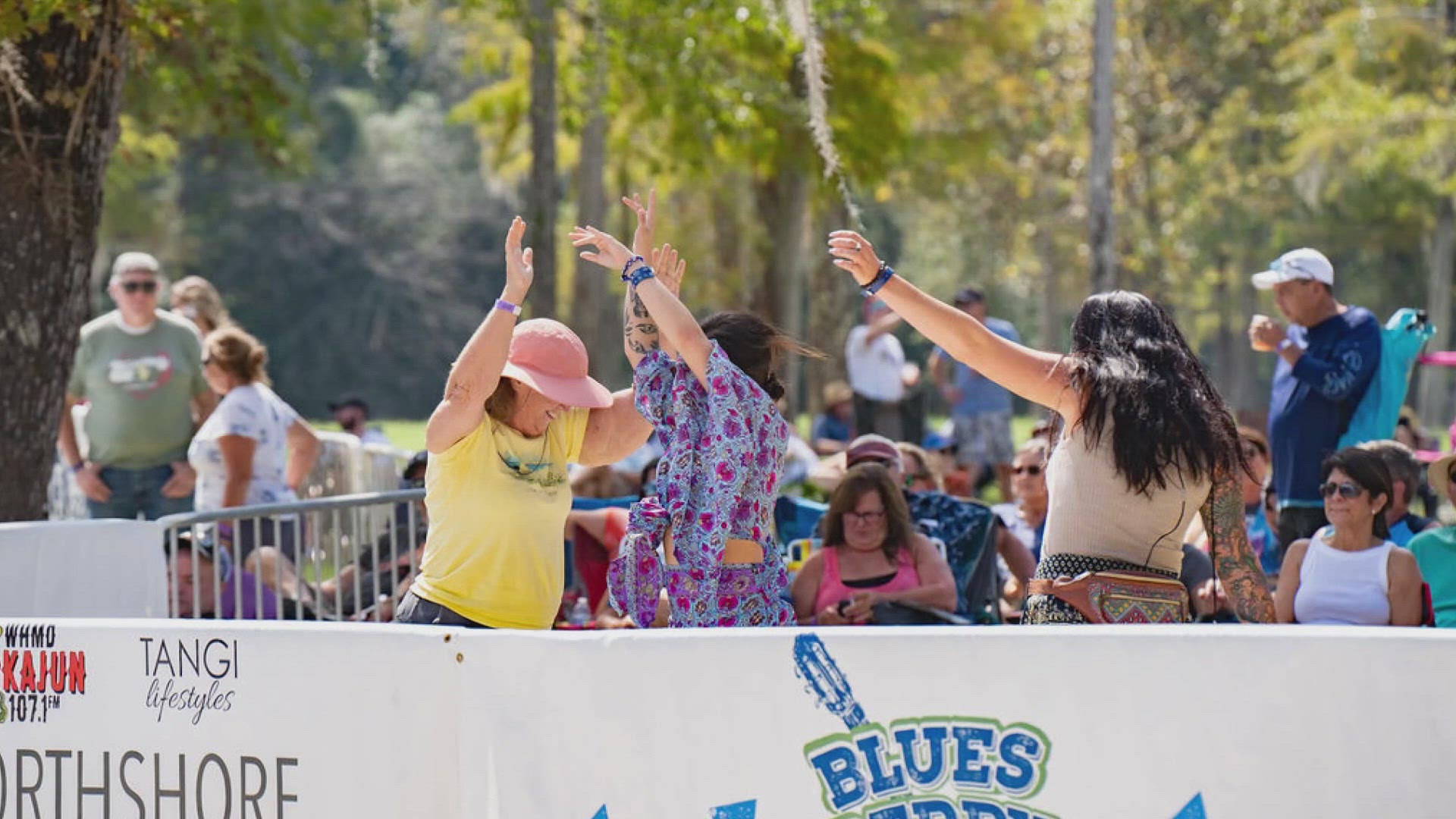 We're getting a little taste of what guests can expect when they head out to the Bogue Falaya Park in downtown Covington.