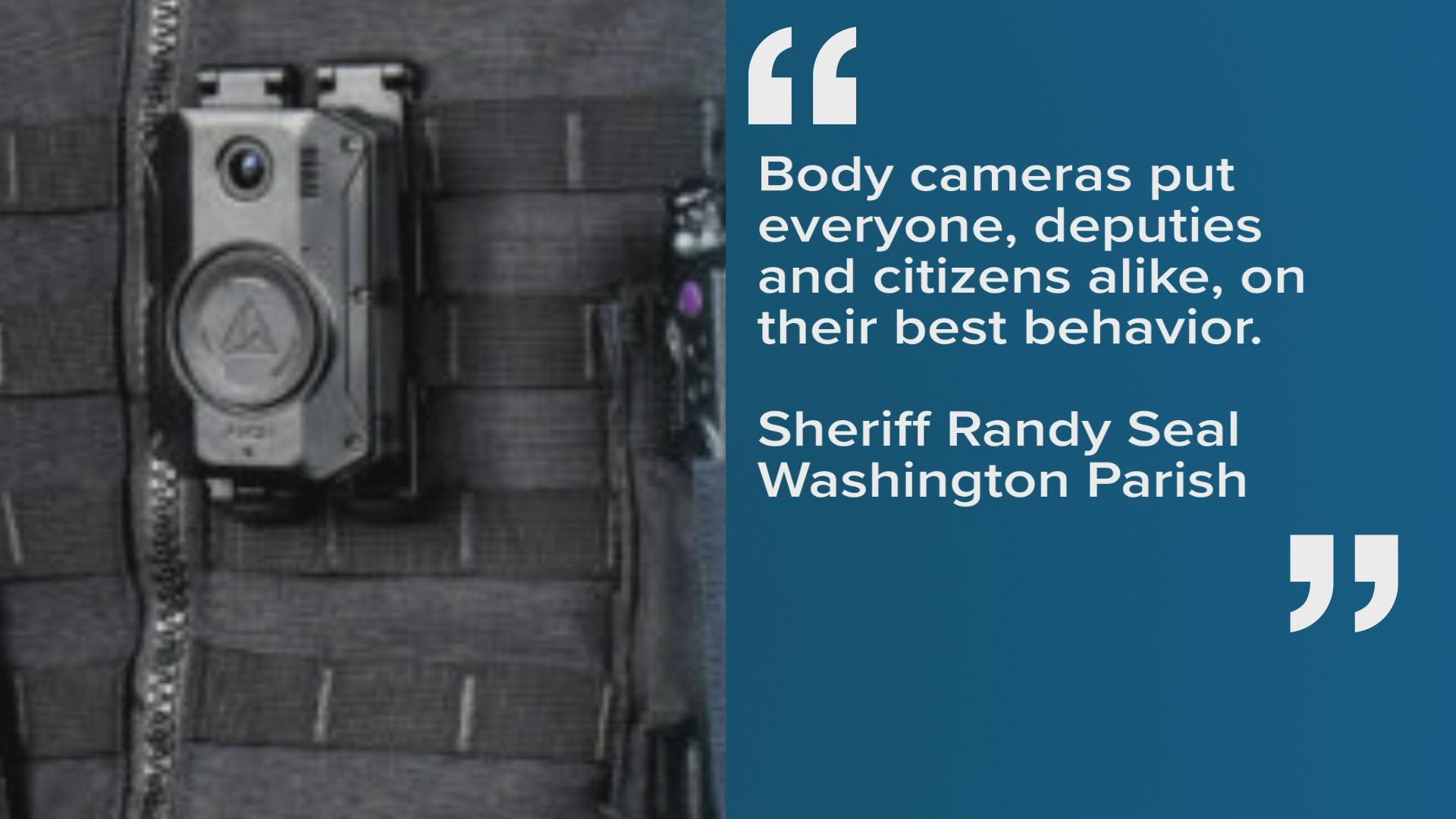 " Body cameras put everyone, deputies and citizens alike, on their best behavior, " said Sheriff Randy Seal
