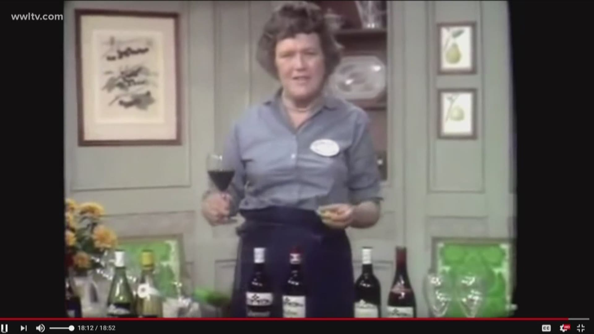 Chef Kevin and Katie is celebrating Julia Child's birthday by making her famous Chicken Salad.