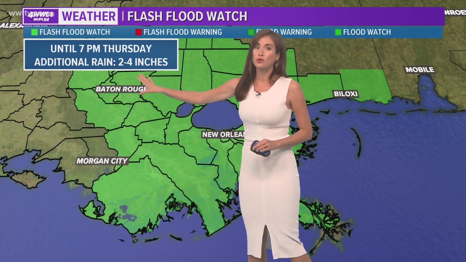 Meteorologist Alexandra Cranford has the forecast at 5 p.m. on Wednesday, June 24, 2020.