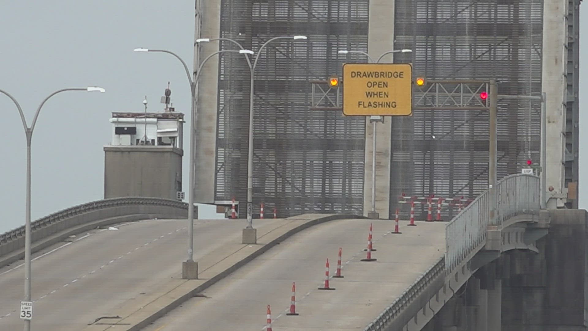 DOTD said there is no timeline for the repairs, but the bridge is closed indefinitely.