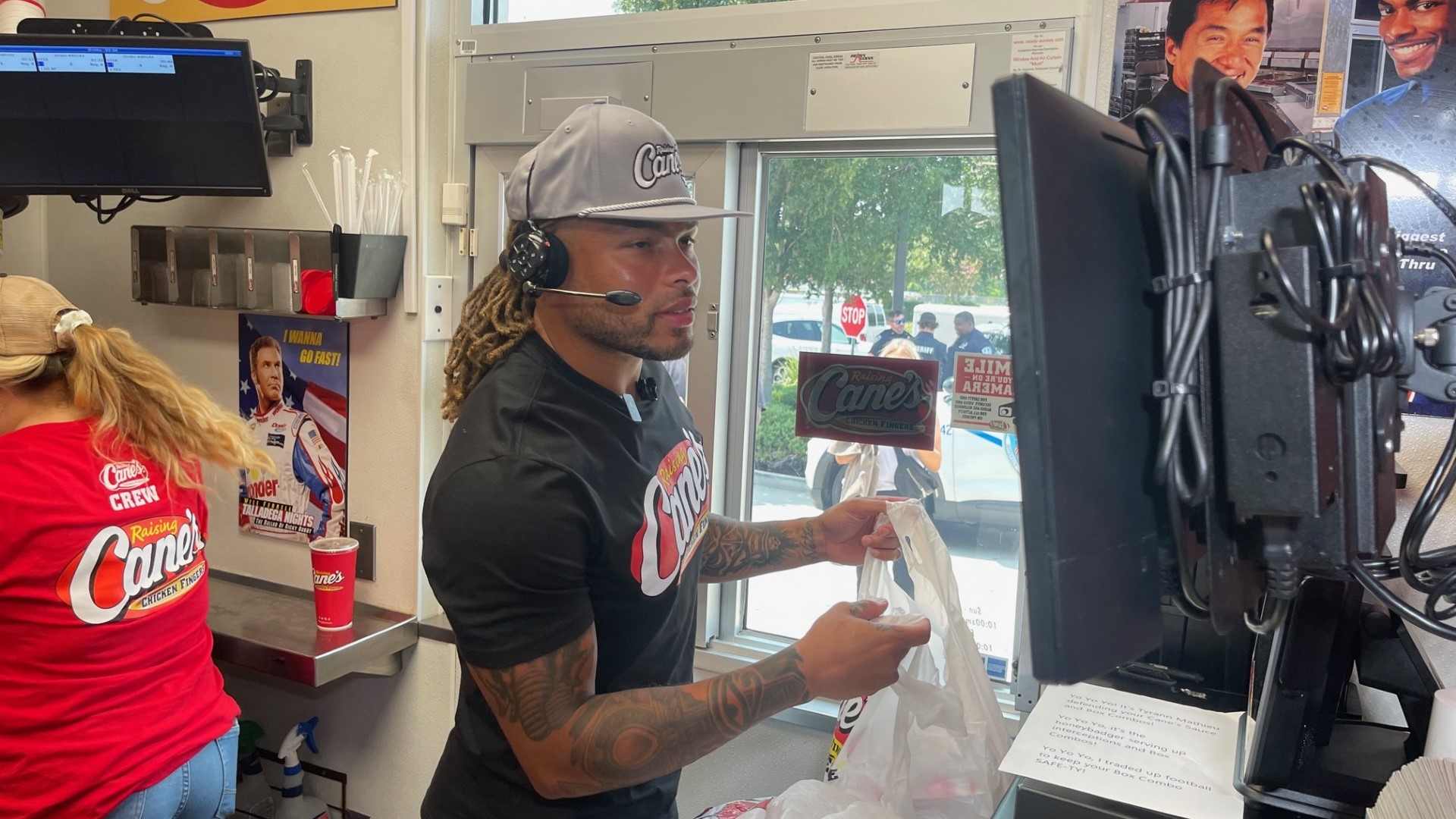 Saints Tyrann Mathieu Hosts Fundraiser Event At Raising Cane’s | Wwltv.com