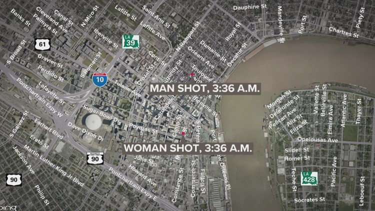 Bourbon Street shooting among four in New Orleans since midnight; five injured