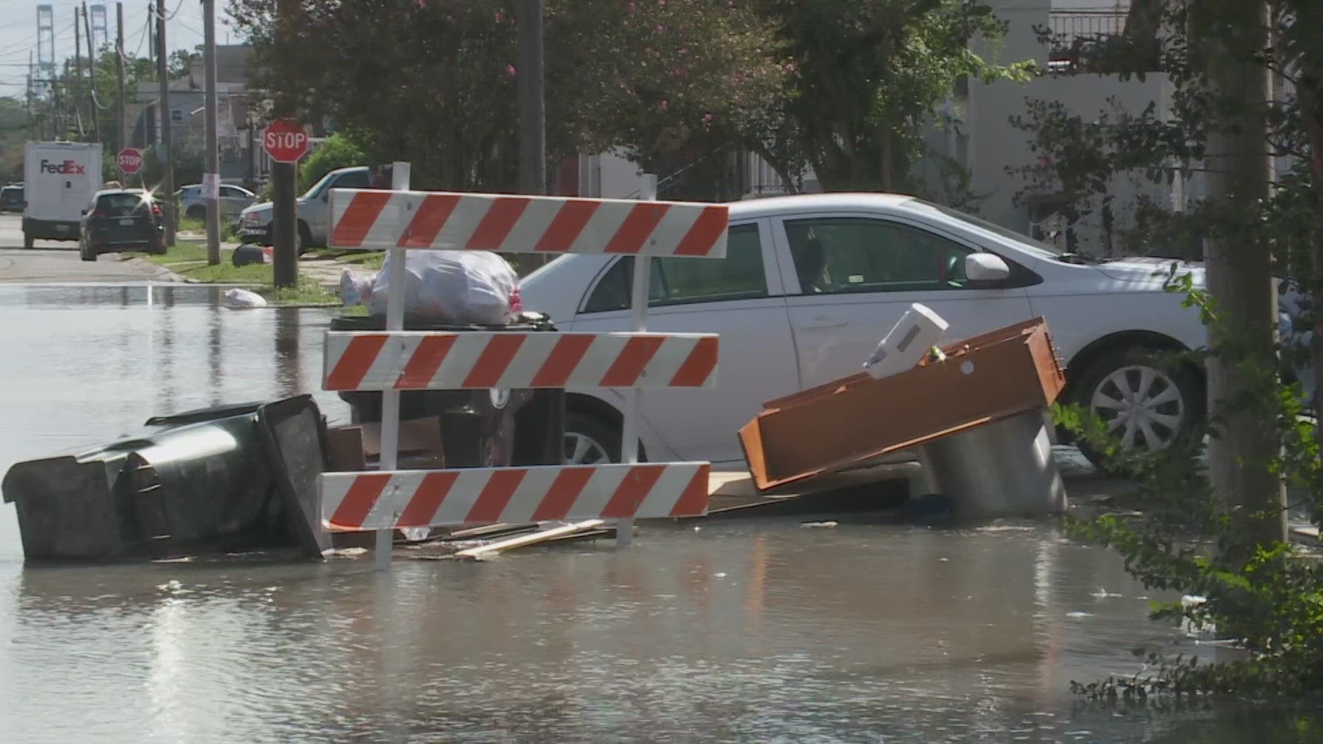 SWBNO issued a precautionary boil advisory for a portion of Uptown after a major line break caused flooding Thursday afternoon