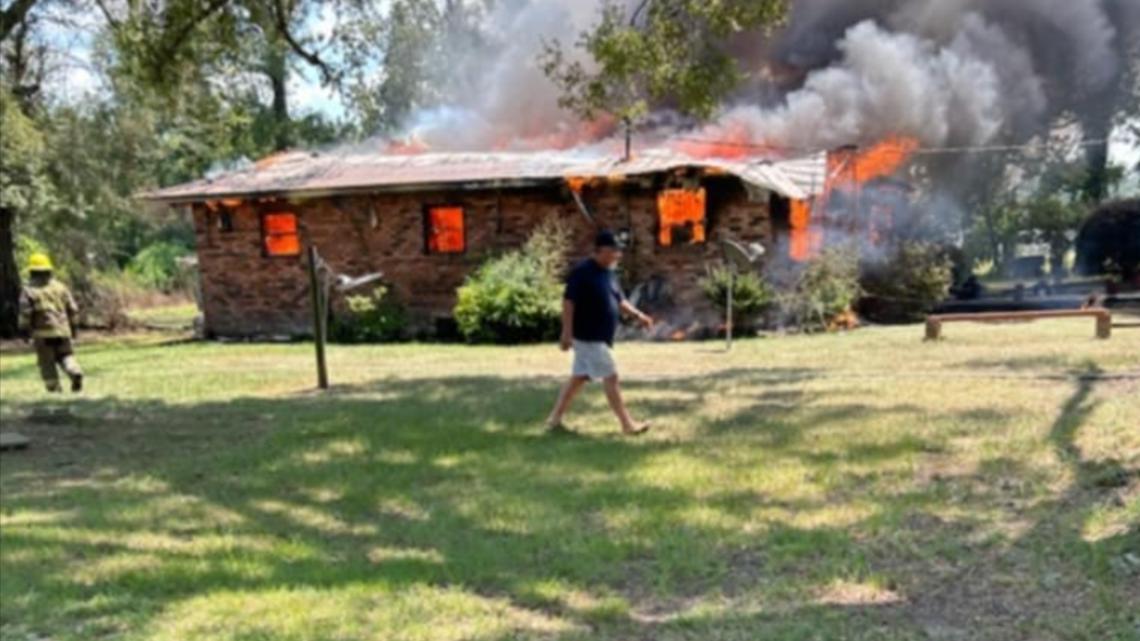 St. Helena Fire Chief hospitalized after battling large house fire ...