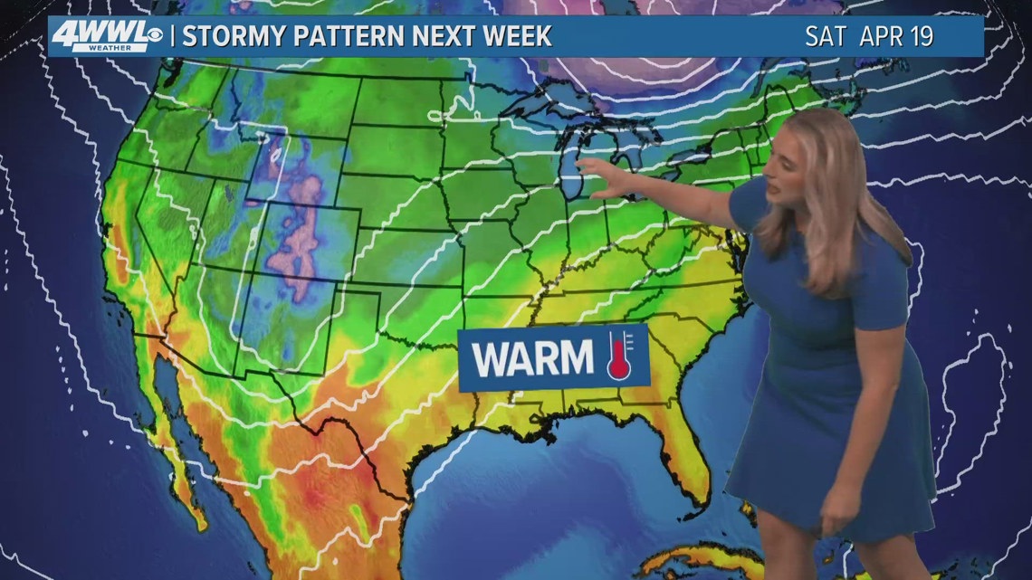 New Orleans Weather: Breezy and warm Easter weekend, most dry Easter ...