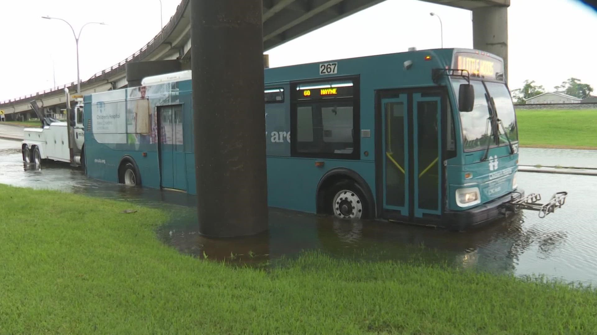 Though parking restrictions were lifted, the storm caught many off guard.