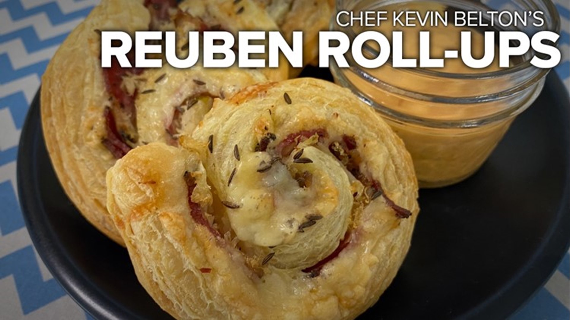 These mini takes on a reuben sandwich make the perfect snack for entertaining, watching a movie or any time!