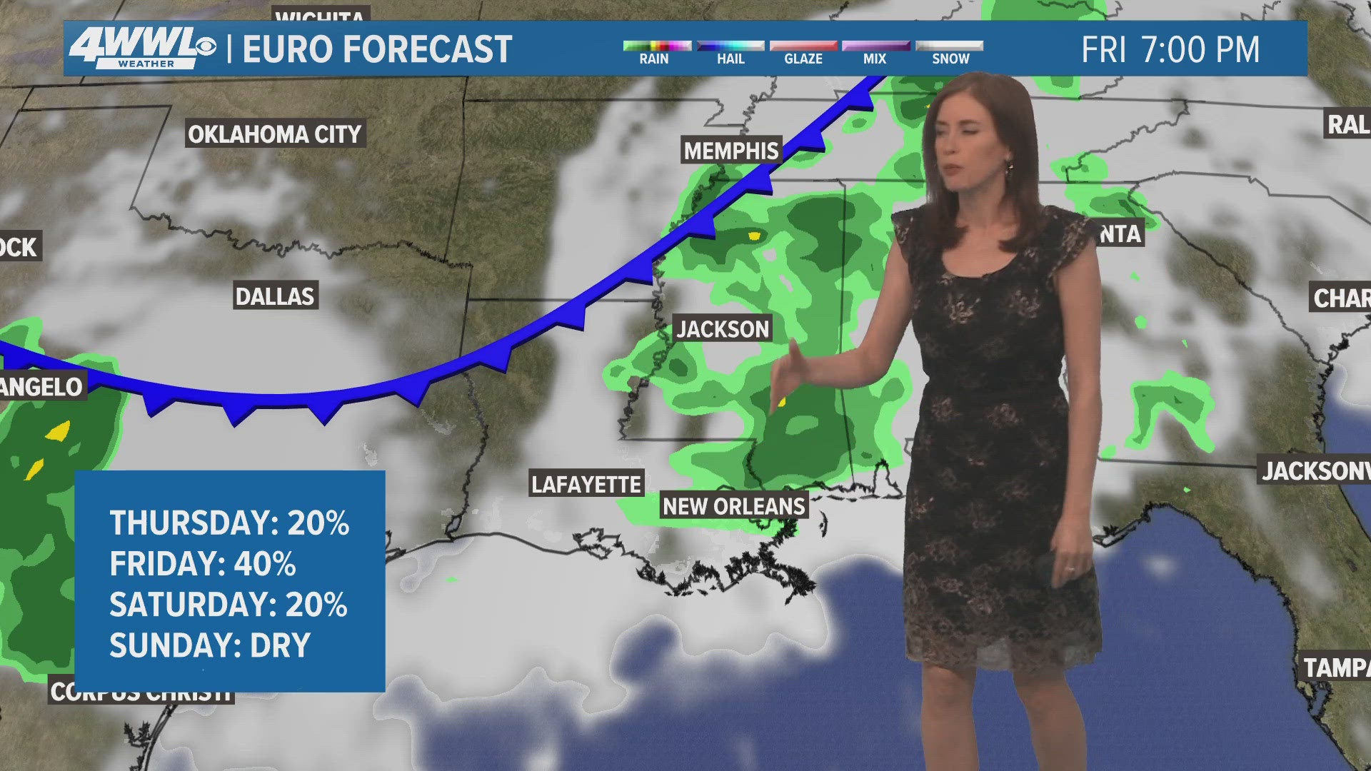 Meteorologist Alexandra Cranford has the forecast at 5 p.m. on Tuesday, April 30, 2024.