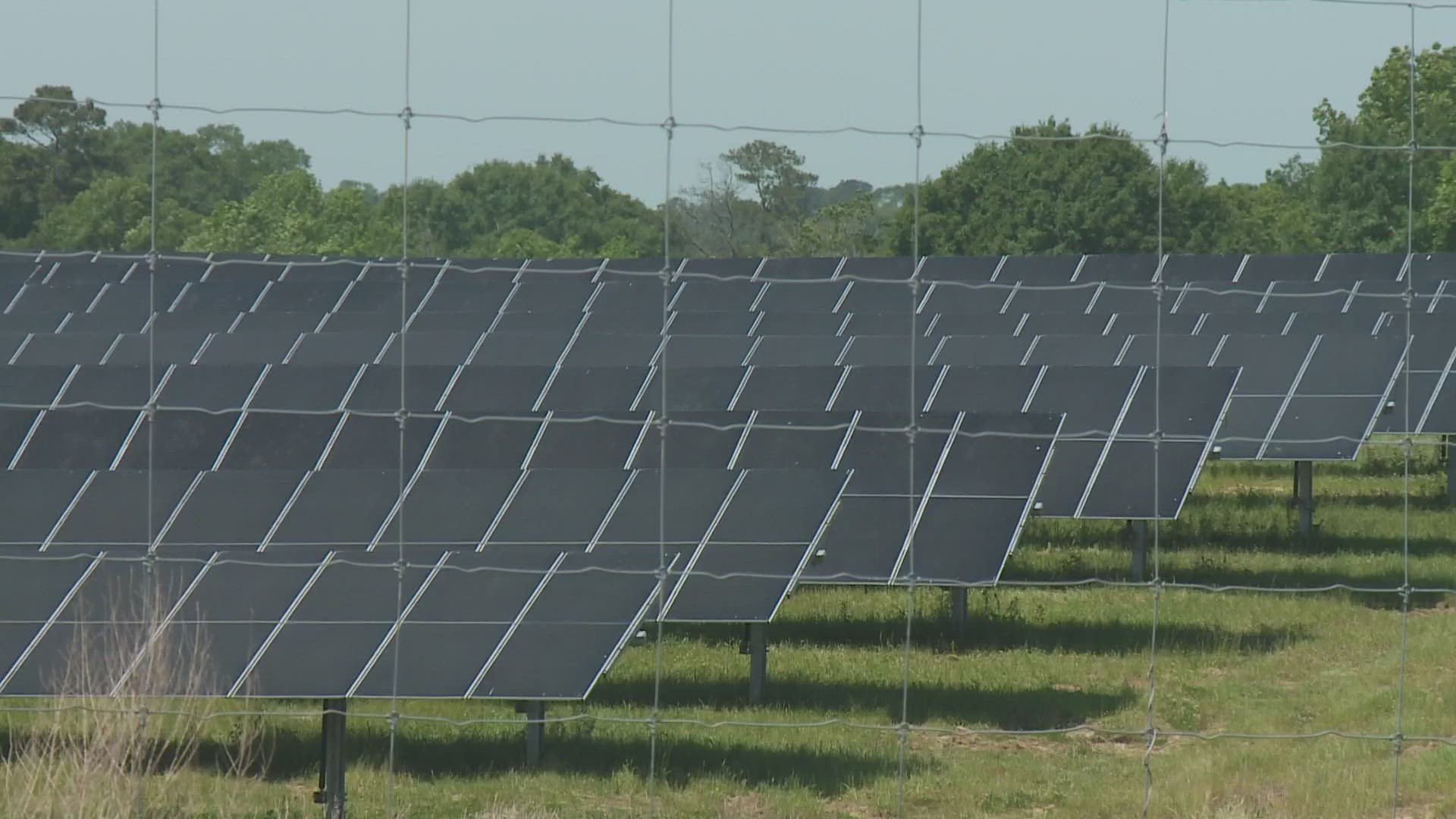 Seven solar farms in the state are now sending electricity to Entergy customers in New Orleans and across Louisiana.