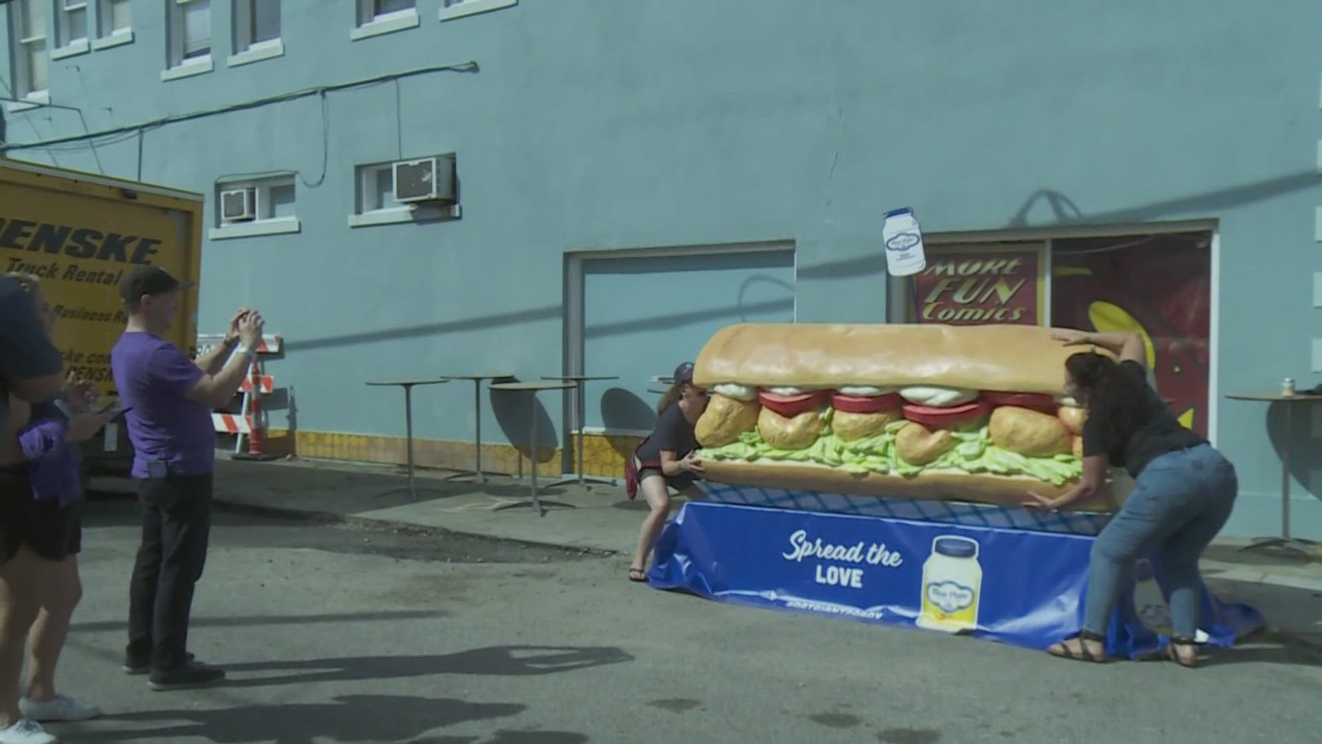 WWL previews the upcoming Po-Boy Festival.