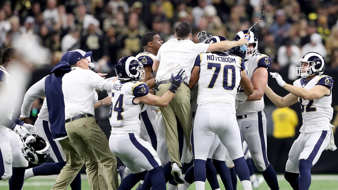 Blown call, Zuerlein's FG send Rams to Super Bowl