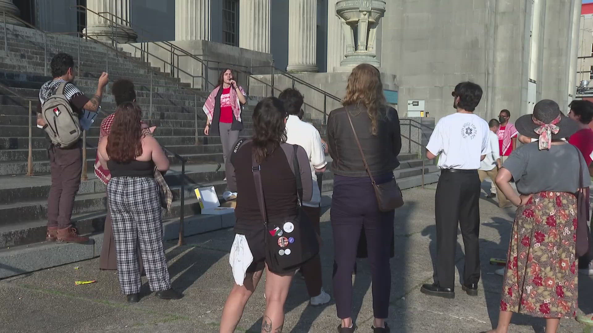 Fourteen people are in court after being arrested during a pro-Palestine protest.
It happened on Tulane's campus this past spring.