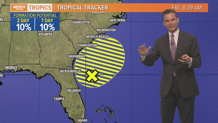 Tropical Weather Update: Low pressure developing off East Coast